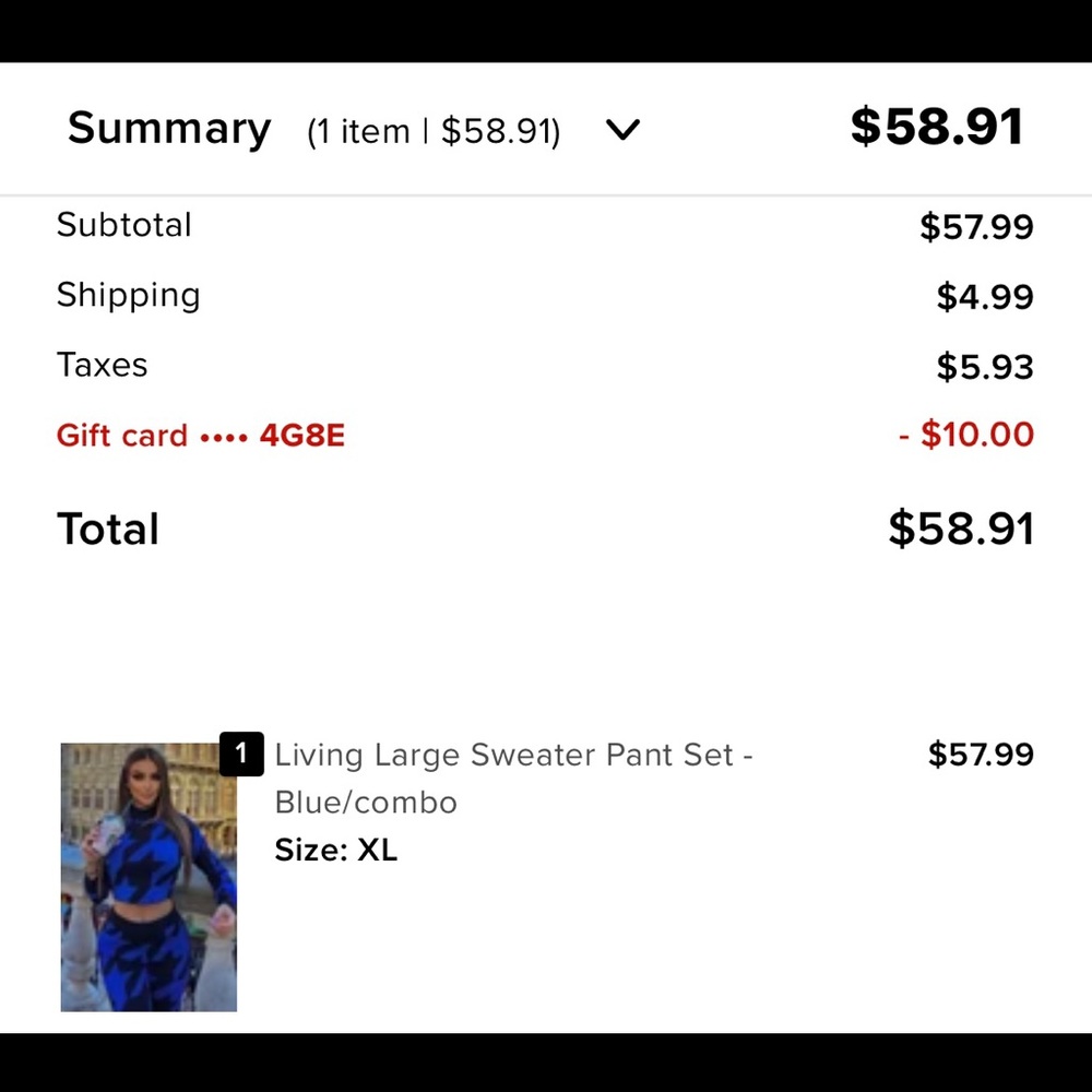 ❌SOLD❌2 piece sweater suit - Picture 8 of 8